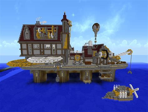 Minecraft - Steampunk City 2 by Virenth on DeviantArt