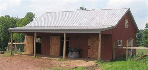 horse hay storage | Horse Barn with Hay Storage & Stalls | Horse barn plans