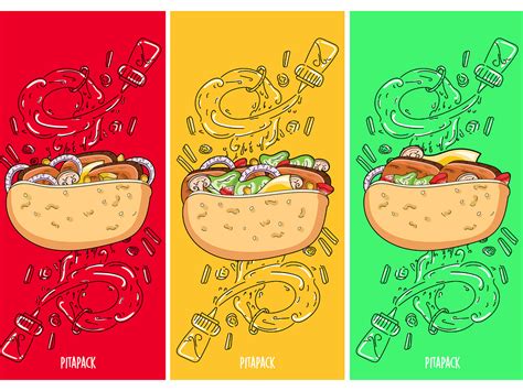 Pita Sandwich Wall Art by Omar Hegazy on Dribbble