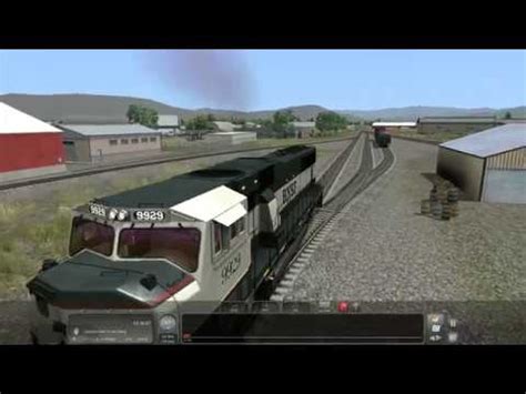 Train Simulator 2019 - EMD SD70MAc - Extra 9929 North - 4K UHD - YouTube