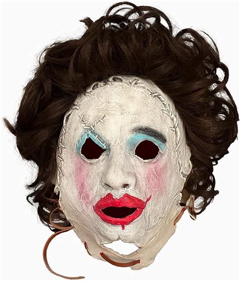 Zadin Adult Leatherface Mask Pretty Woman Mask for Halloween ...