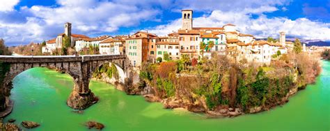 The italian village of Cividale del Friuli, Udine in Friuli-Venezia ...