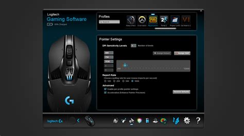 Logitech G903 Wireless Gaming Mouse - Competition Optical Sensor