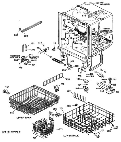 Ge Dishwasher Parts Manual