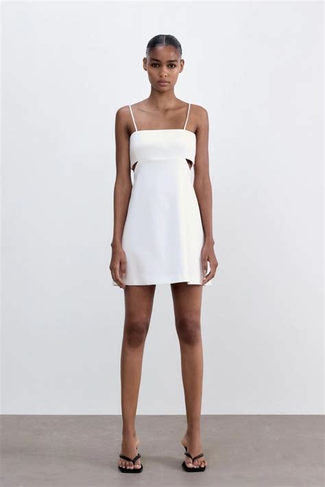 Zara Dress With Cut Outs | The Best Dresses From Zara 2021 | POPSUGAR ...