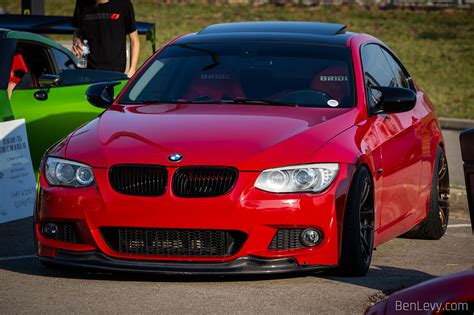 Red E92 BMW 335i at Tuner Evolution - BenLevy.com