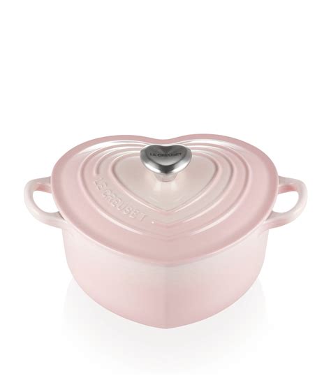 Le Creuset Heart Shape Cast Iron Casserole Dish (20cm) | Harrods US