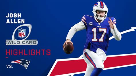 Josh Allen most impressive plays from 5-TD game | Super Wild Card ...