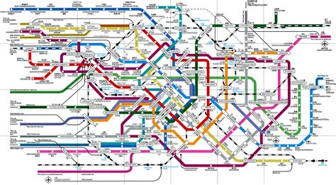 Tokyo Subway Map - Free Printable Maps