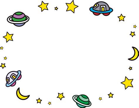 Planets clipart border, Planets border Transparent FREE for download on ...