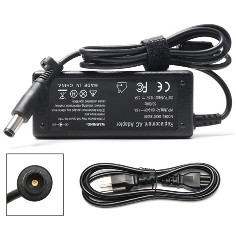 18.5V 3.5A 65W AC Adapter Laptop Charger Apply to HP EliteBook Revolve ...