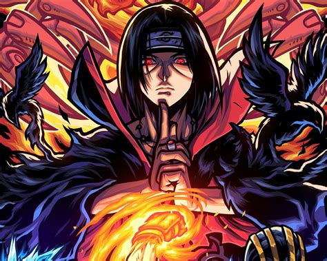 Itachi Uchiha Cool Digital Art Naruto HD Wallpaper, HD Anime 4K ...