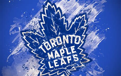 Download wallpapers Toronto Maple Leafs, 4k, grunge art, Canadian ...