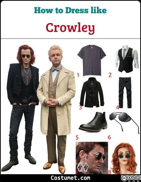 Aziraphale & Crowley (Good Omens) Costume for Halloween | Cosplay ...