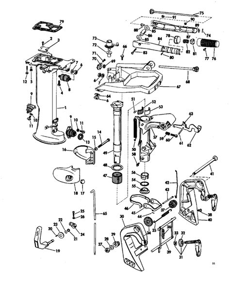 Motor Parts: Honda Outboard Motor Parts Diagram