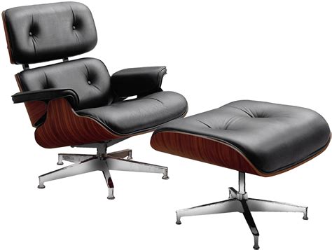 Charles Eames Chair / Lounge Chair and Ottoman by Charles and Ray Eames ...