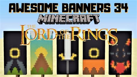 5 AWESOME MINECRAFT BANNER DESIGNS WITH TUTORIAL! #34 - YouTube