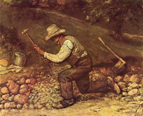 The Stone Breaker, 1849 - Gustave Courbet - WikiArt.org