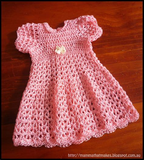 Free Crochet Baby Dress Patterns Free Crochet Baby Dress Pattern ...