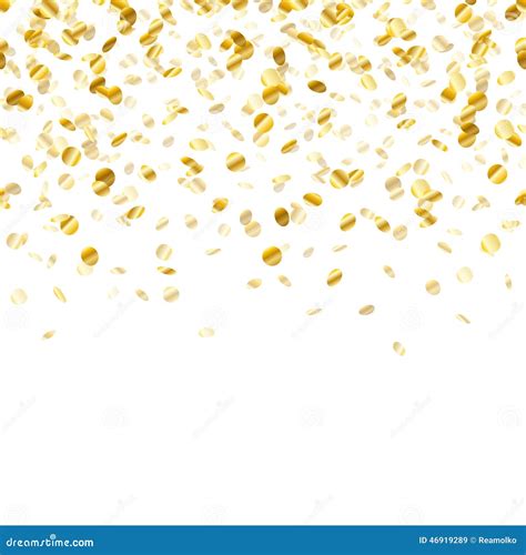 Gold Confetti Background