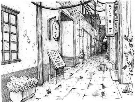 Japanese City Sketches on SCAD Portfolios