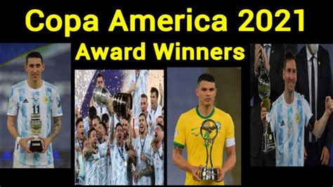 Copa America 2021 All Award Winners List | Best Player | Golden Boot ...