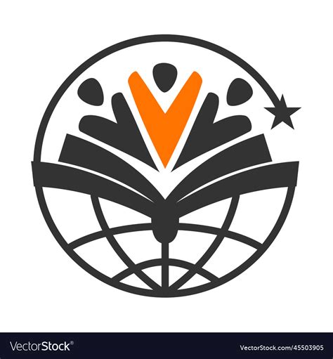 Education and learning logo template icon brand Vector Image