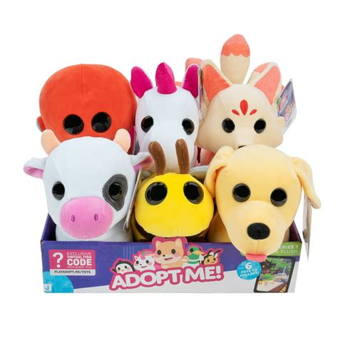 Adopt Me! Collector Plush - 6 Styles - Series 1 - Fun Collectible Toys ...