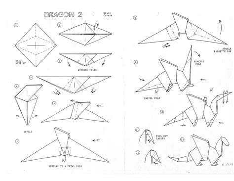 dragon origami | Creativo, Origami, Fai da te