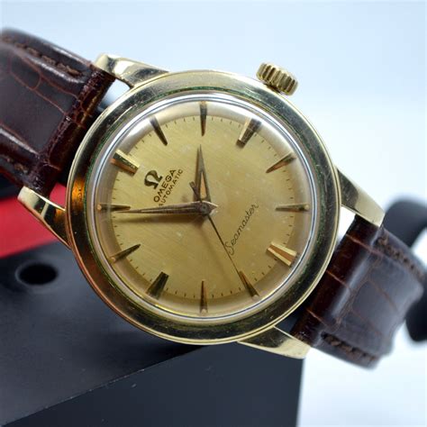 Vintage Omega Seamaster 6250 Gold Filled Automatic Cal. 500 Wristwatch ...