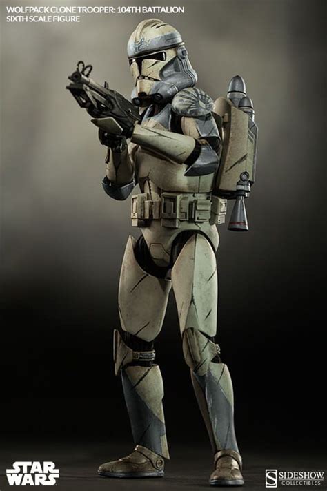 A blue-marked clone jetpack-trooper with his DC-15S blaster carbine (19 ...