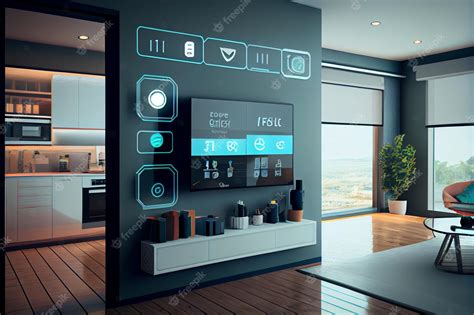 Premium Photo | Smart Home Interface With Augmented Realty of IOT ...