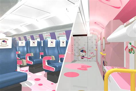 Hello Kitty Shinkansen To Arrive On June 30, Interior Unveiled