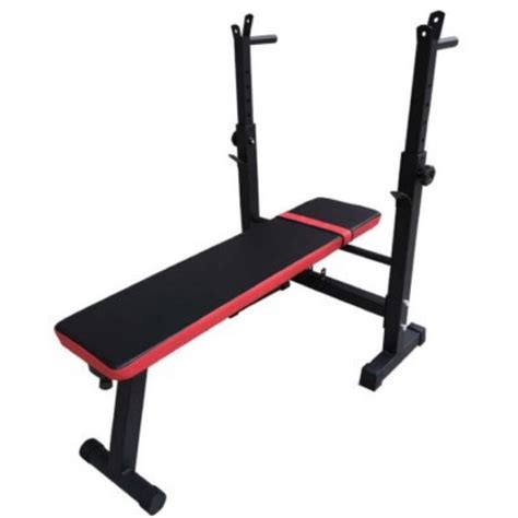 Adjustable & Foldable Home Gym Bench Press Set Up | Shopee Malaysia