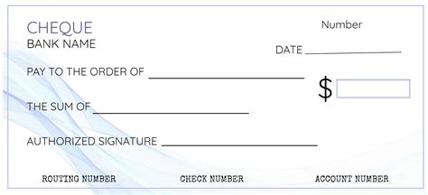 Free Fillable Blank Check Template - Printable And Enjoyable Learning