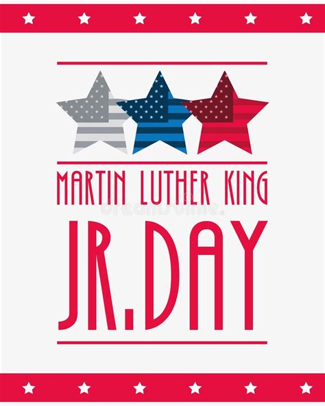 Martin Luther King Jr Day Poster Editorial Image - Illustration of ...