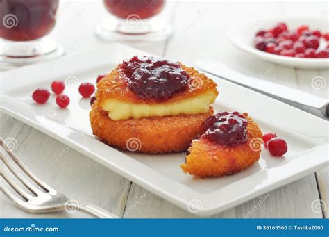 Breaded and Baked Camembert Stock Photo - Image of brie, mellow: 36165560