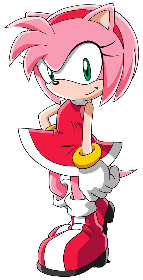 Sonic X – Standard Pose - Amy Rose - Gallery - Sonic SCANF