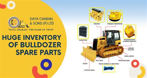 Huge Inventory of Bulldozer Spare Parts - Daya Charan and sons