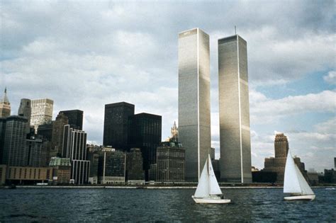 World Trade Center in New York before September 9/11 happened, in ...