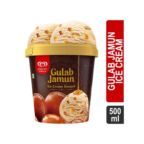 Kwality Walls Gulab Jamun Ice Cream Tub Price - Buy Online at ₹251 in India