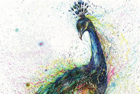 Splattered Ink Animal Portraits By Chinese Artist Hua Tunan | http ...