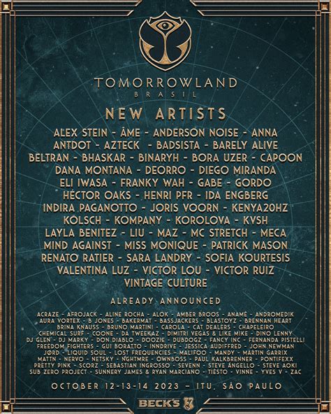 Tomorrowland announces line-up with 40 artists from the festival that ...