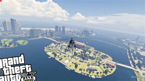 GTA 5 PC - VICE CITY MOD! (Full Map MOD) Exploring GTA 5 Vice City Map ...