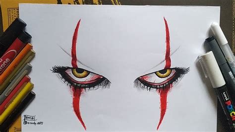 35+ Latest Pennywise Drawing Easy Face - Sarah Sidney Blogs