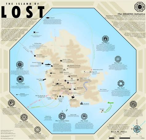 Cartographer Creates Full Map Of LOST Island | Lost tv show, Map, Lost