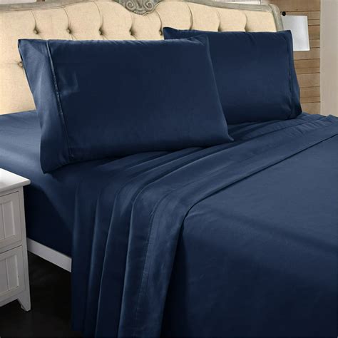 Hotel Luxury Bed Sheets - 4 Pieces - Extra Soft - 16" Deep Pocket ...