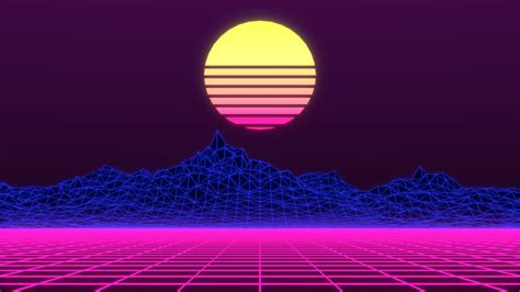 Outrun Wallpaper 4k