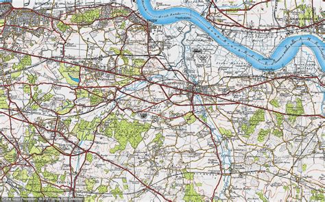 Historic Ordnance Survey Map of Dartford, 1920