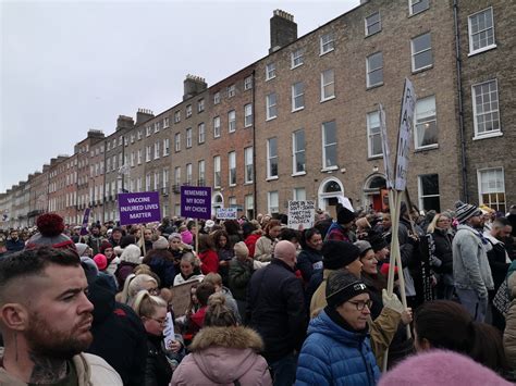 Parents in Dublin Protest against Latest COVID-19 Mask Mandates for ...